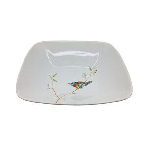 vintage 222fifth (pts) porcelain fine china early bird rectangle appetizer plate